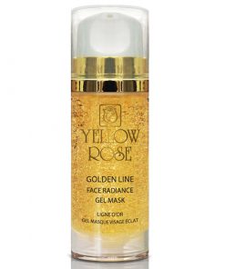 Mặt nạ gel sáng da từ Vàng 23K Yellow Rose- GOLDEN LINE RADIANCE GEL MASK